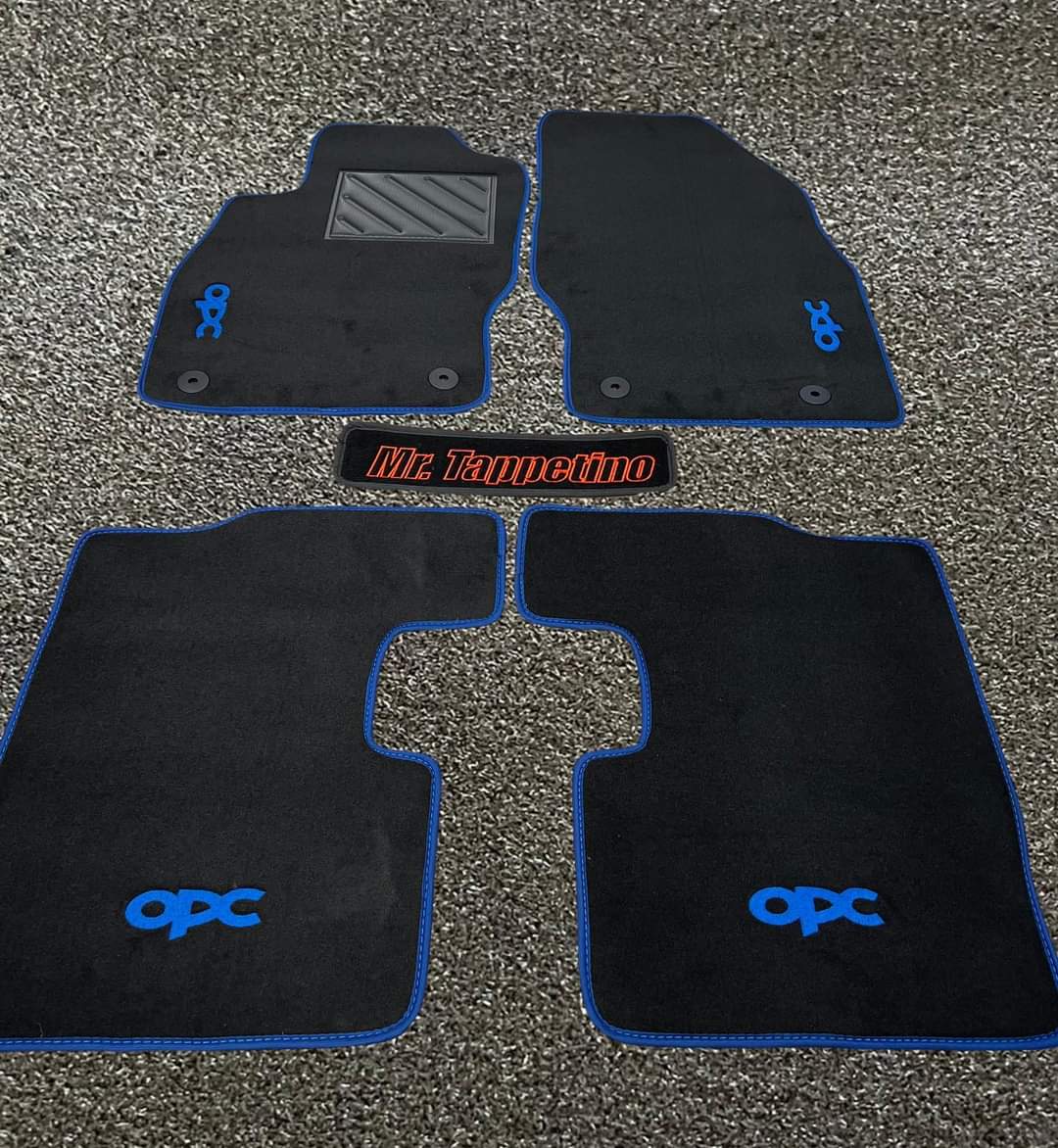 Opel Corsa OPC logo mats