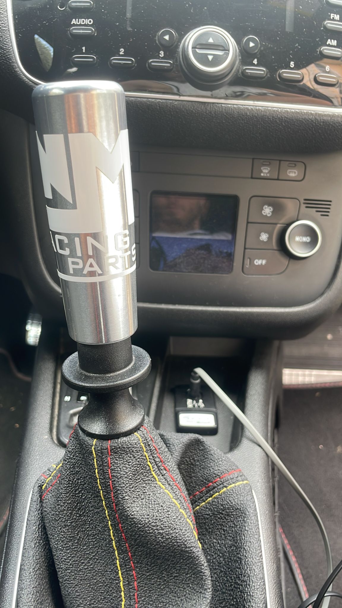 RACING two-seater gear knob Punto Abarth/ evoabarth /fiat punto Sport shifter knob