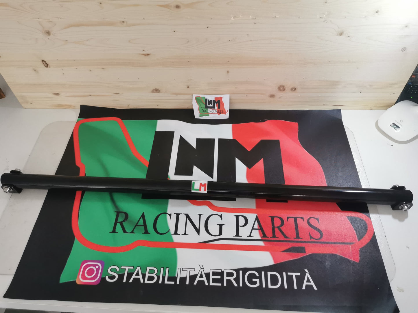 Barra di irrigidimento tetto 500ABARTH cabrio LNMracing