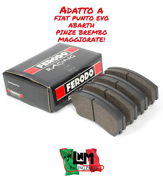 Pastiglie freno FERODO PERFORMANCE FDS1667 punto evo abarth/ alfa mito qv/500ABARTH con PINZE BREMBO