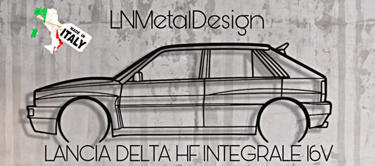 Metal Design lancia delta HF integrale EVOLUZIONE