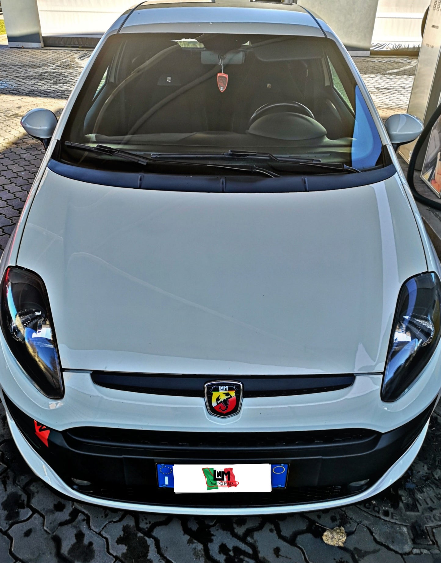 ABARTH personalized car LOGOS high adhesion resin gel