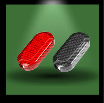 key shell cover CARBON FIBER 500ABARTH/500 RESTYILING - PUNTO ABARTH-PUNTOEVOABARTH / PUNTO EVO