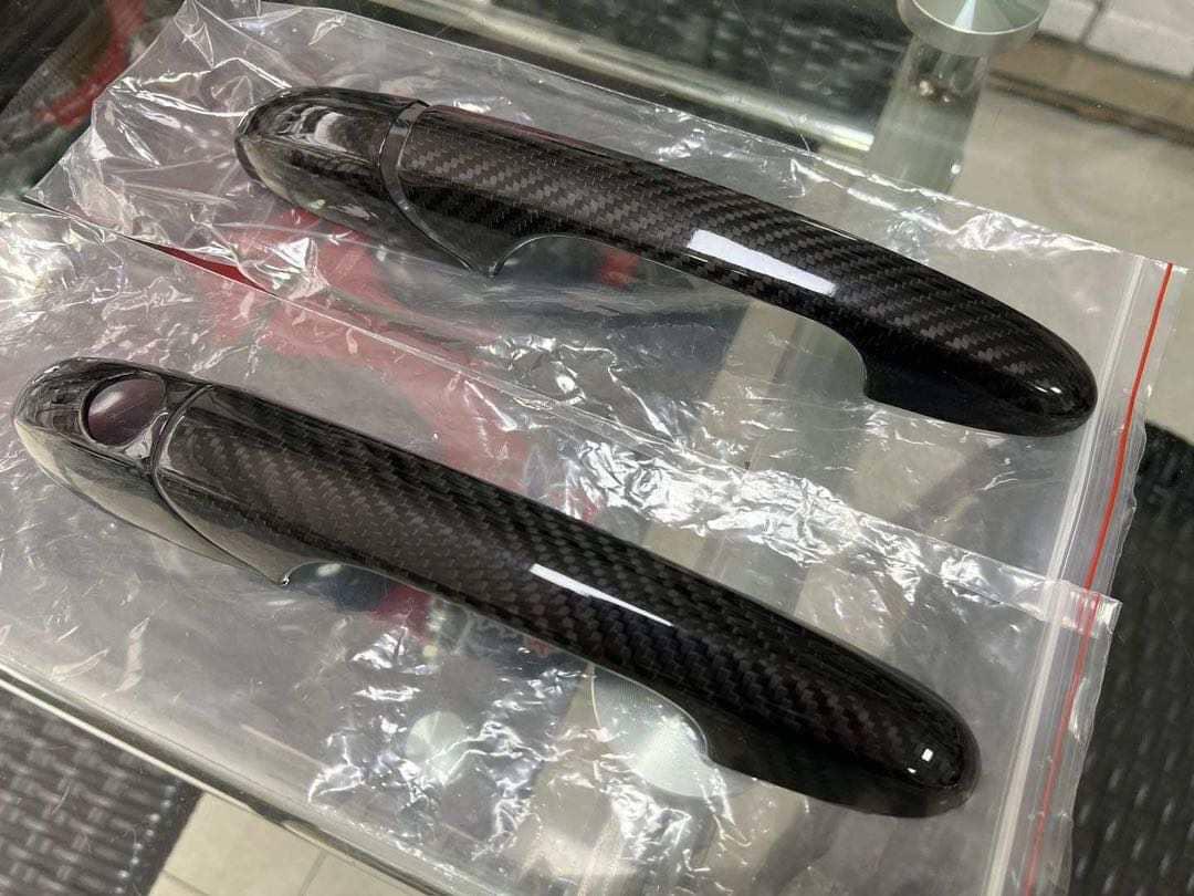 cover FIBRA DI CARBONIO maniglie esterne 500ABARTH